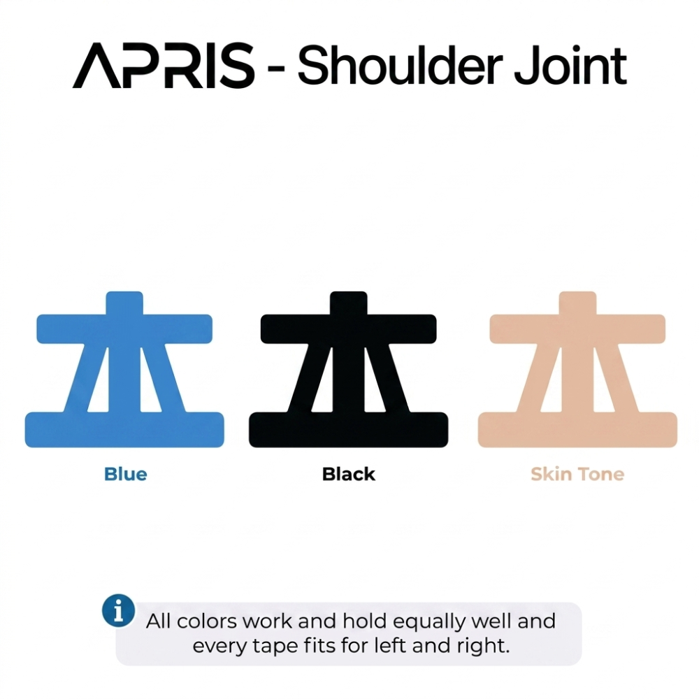 Apris Shoulder Support - Pre-Cut Kinesiology Tape
