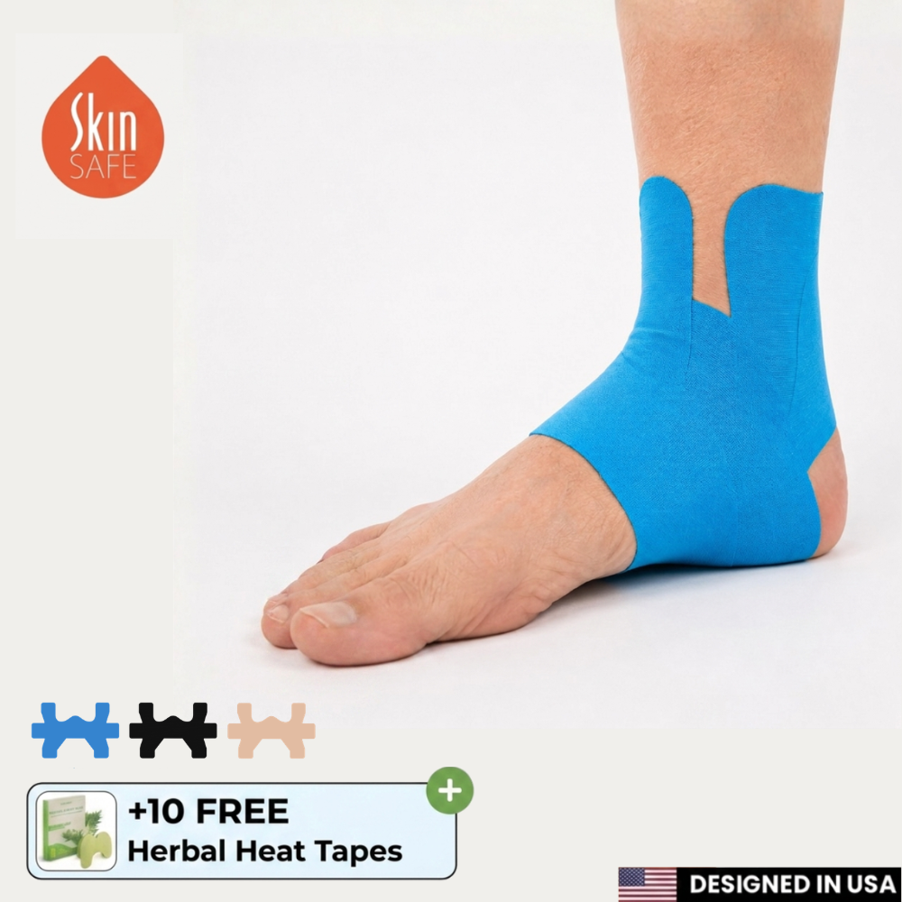 Apris Ankle Support - Pre-Cut Kinesiology Tape
