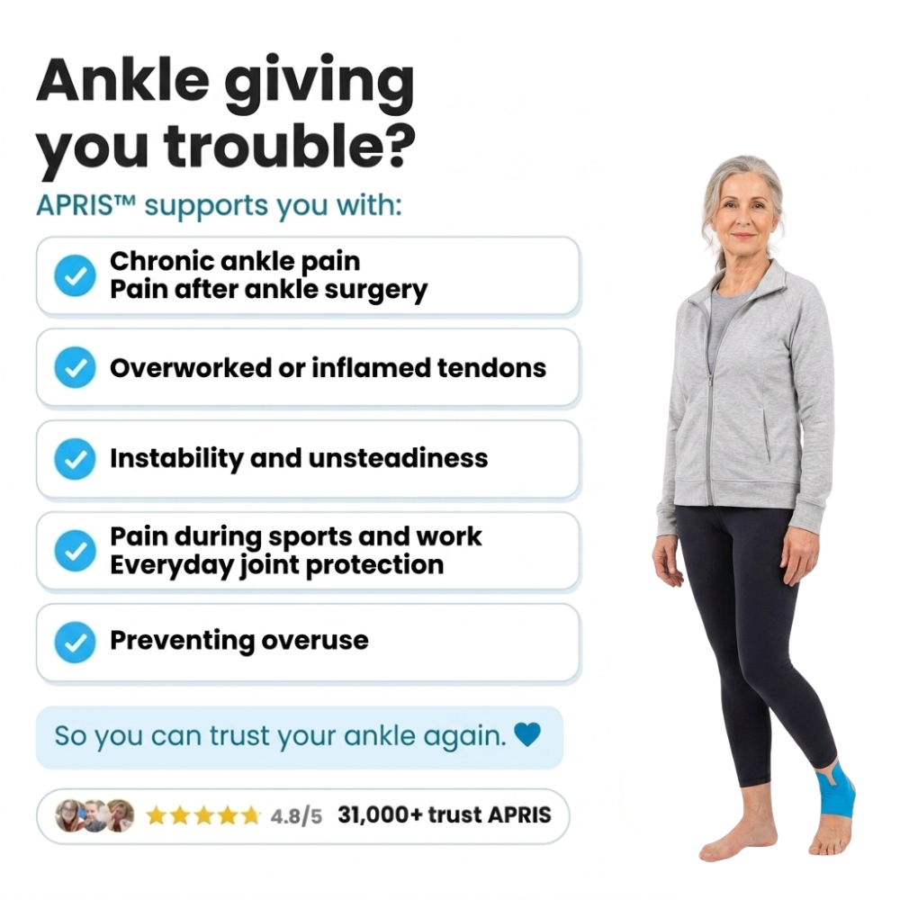 Apris Ankle Support - Pre-Cut Kinesiology Tape
