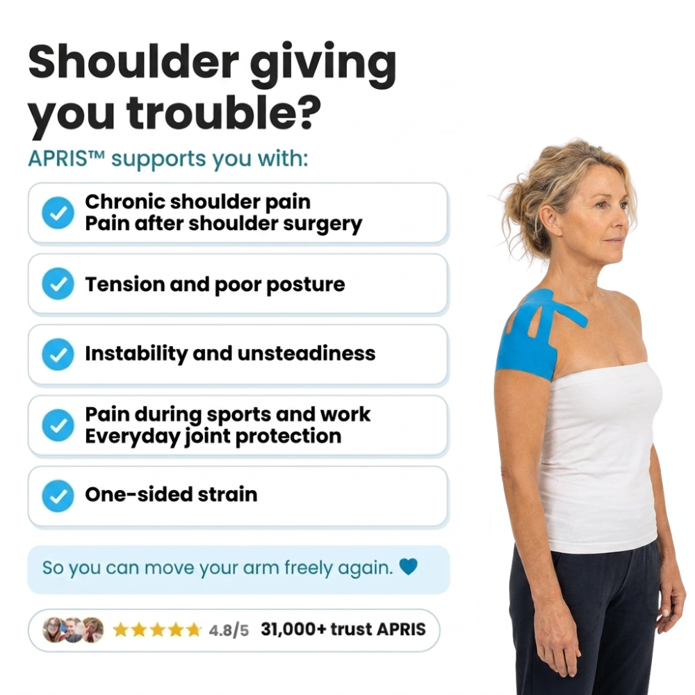 Apris Shoulder Support - Pre-Cut Kinesiology Tape