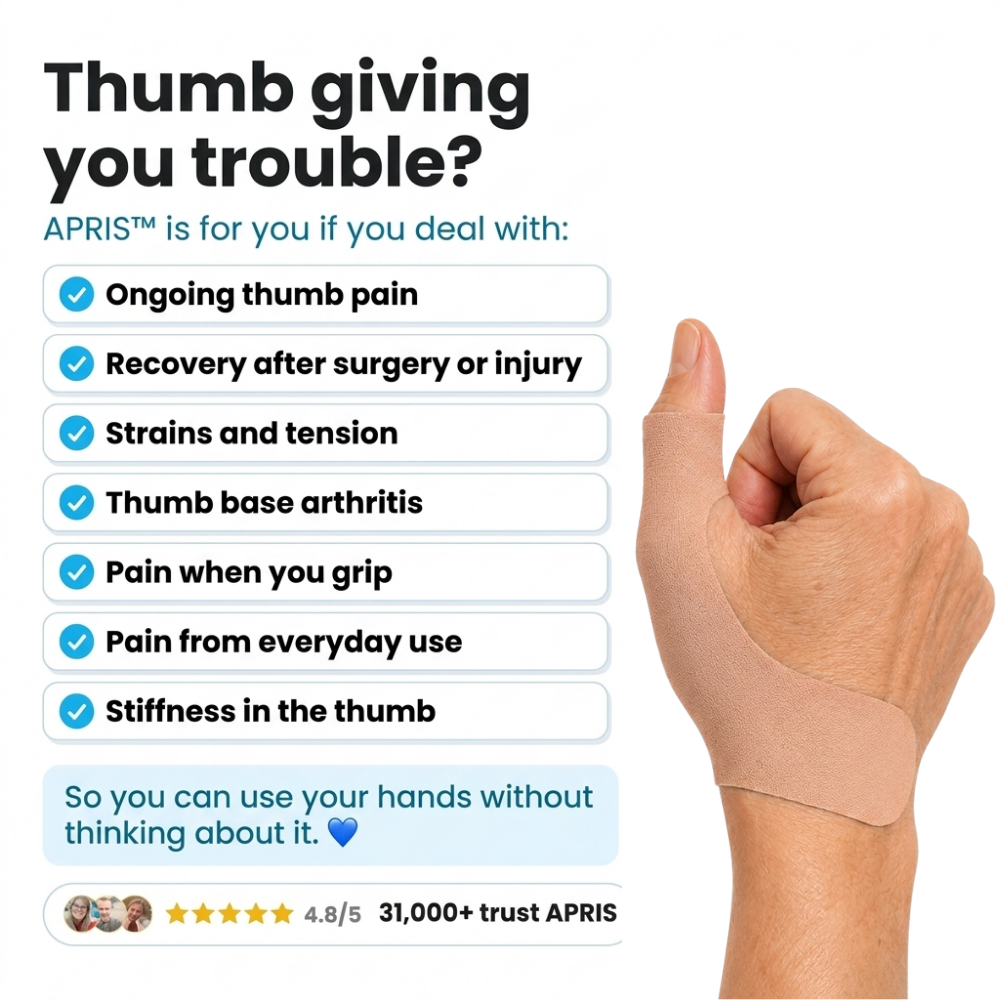 Apris Thumb Support - Pre-Cut Kinesiology Tape