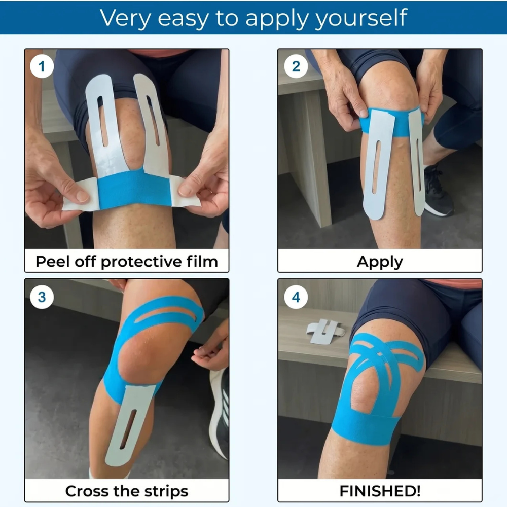 Apris Recovery Support — Pre-Cut Kinesiology Tape