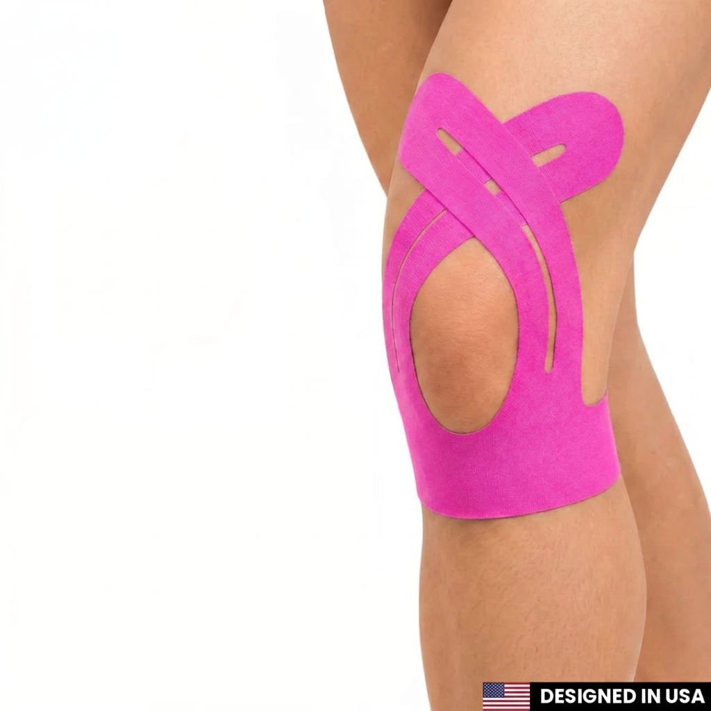 Apris™ Knee Support — Pre-Cut Kinesiology Tape