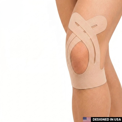 Apris™ Knee Support — Pre-Cut Kinesiology Tape