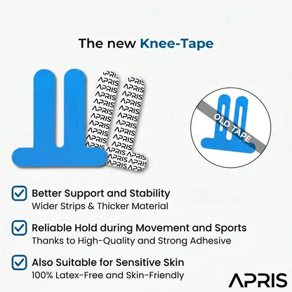Apris™ Knee Support — Plus Size Kinesiology Tape