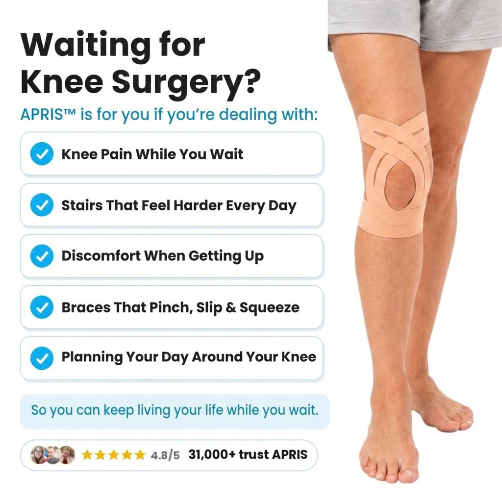 Apris Knee Support || Pre-Cut Kinesiology Tape