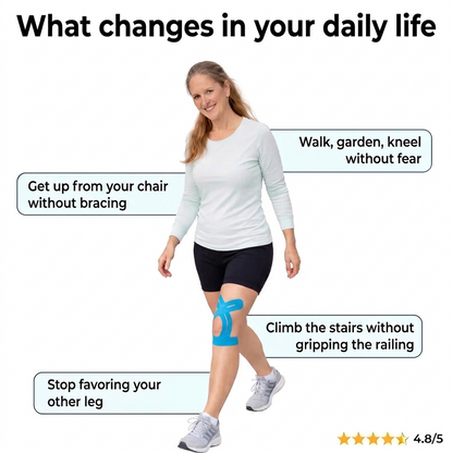 Apris Knee Support || Pre-Cut Kinesiology Tape