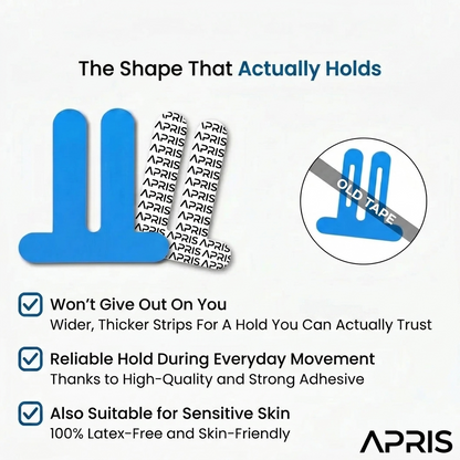Apris Knee Support // Pre-Cut Kinesiology Tape